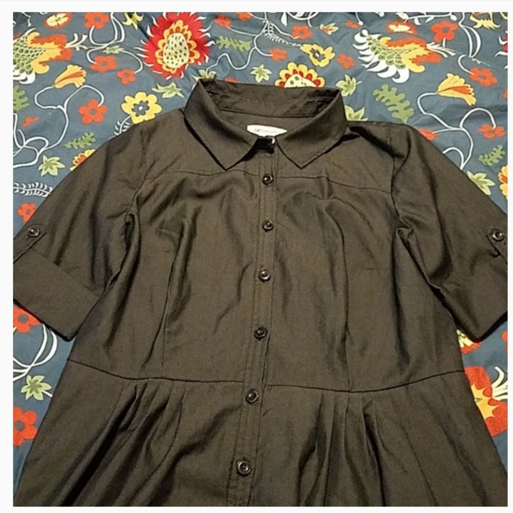 Liz Claiborne button down dress